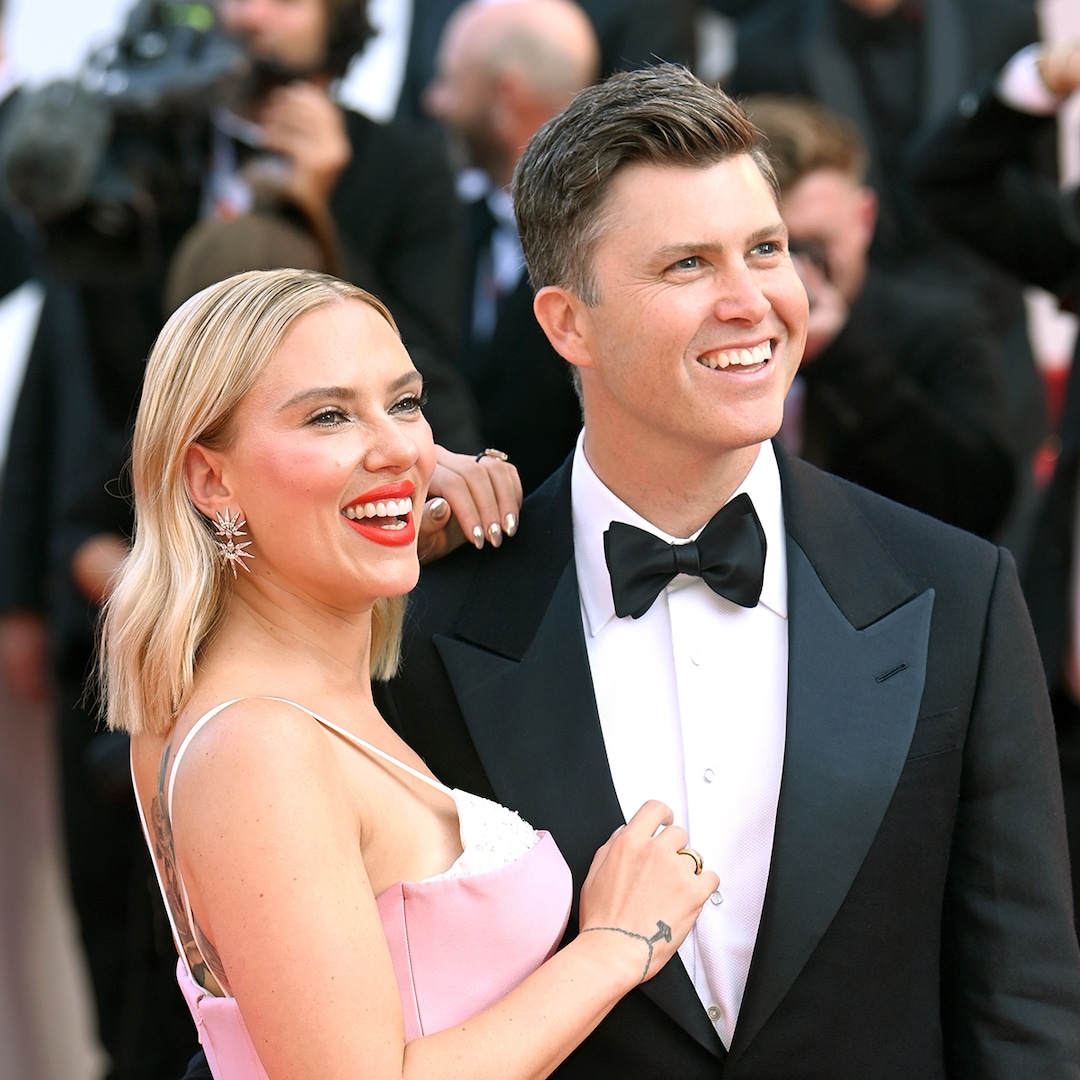 Scarlett Johansson and Colin Jost Turn Heads During Marvelous Cannes Appearance – E! Online